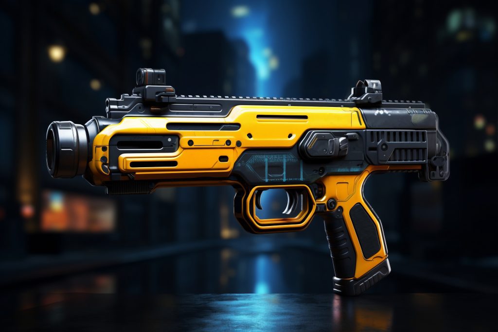 تفنگ اسباب بازی شارژی