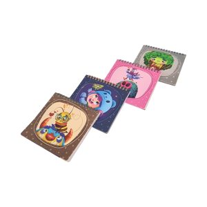 دفترچه یادداشت فانتزی 14*14 آوات