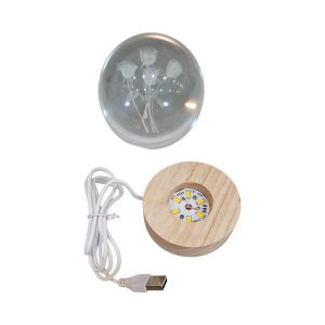 گوی چراغ خواب سایز 2 – 8 سانت کد 1398700004 خارجی 00