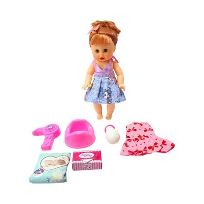 عروسک بی بی با لباس اضافه کد 3333 ای پی تی  32