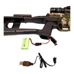 تفنگ بازی مدل تیر ژله ای شارژی چریکی کد اچ دی 565 ای خارجی 36 - Image 6