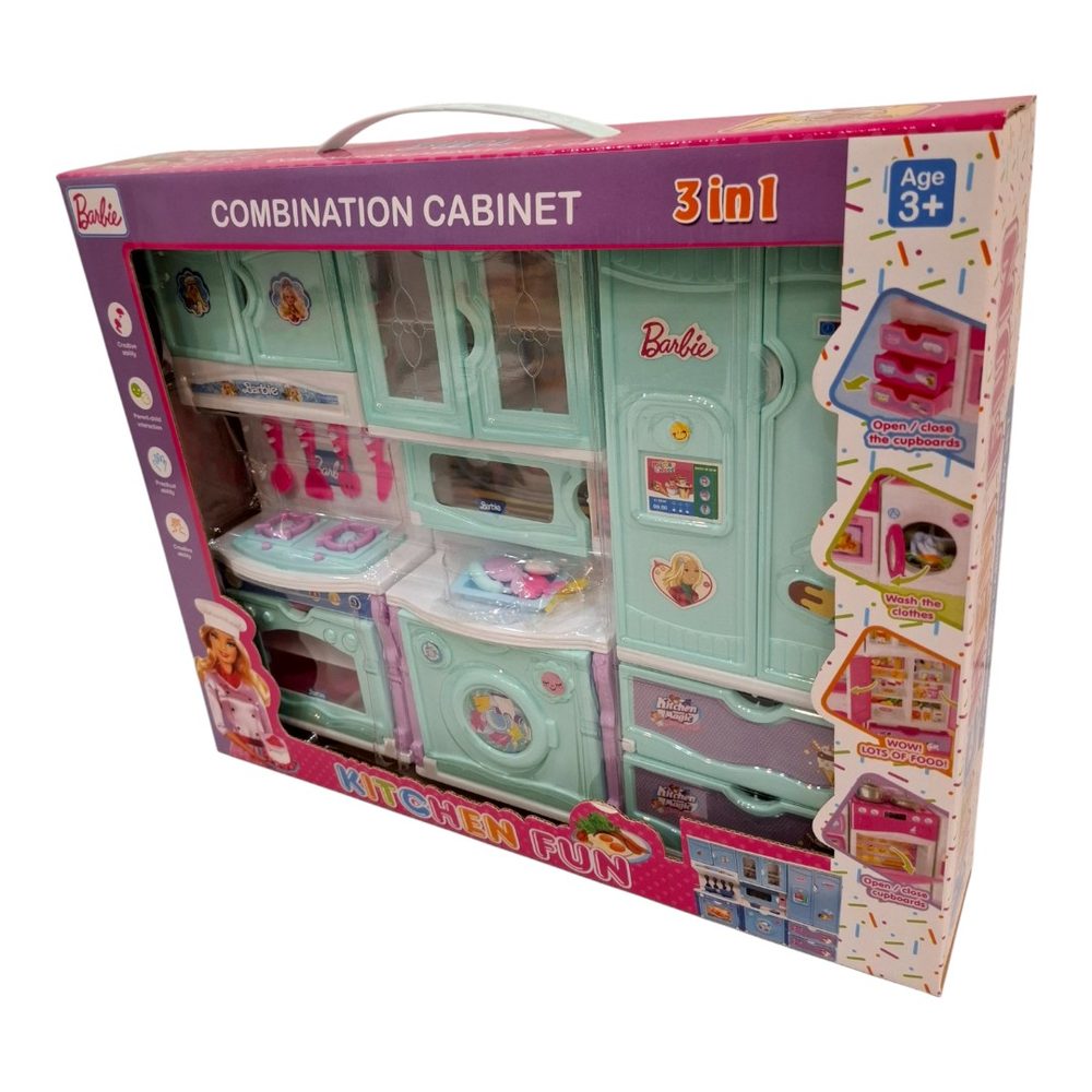 ست آشپزخانه 3 تیکه باربی وکیوم کد 8800 دورا 7 - Image 1