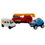 ست ماشین بازی 3 عددی امداد سلفونی 60 - Image 5