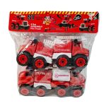 ماشین بازی ست آتش نشانی 4 عددی سهراب کد 1104 18 - Image 1