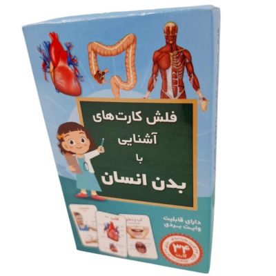 فلش کارت آشنایی با بدن انسان اندیشه کهن 38 - Image 1