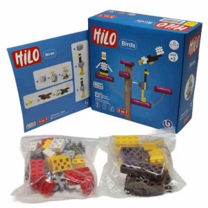 ساختنی 3 در 1 پرندگان هیلو  12