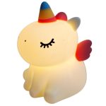 چراغ خواب سیلیکونی لمسی یونیکورن (اسب تک شاخ) خارجی 36 - Image 2