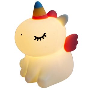 چراغ خواب سیلیکونی لمسی یونیکورن (اسب تک شاخ) خارجی  36