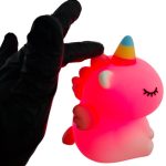 چراغ خواب سیلیکونی لمسی یونیکورن (اسب تک شاخ) خارجی 36 - Image 5