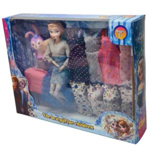 عروسک السا و آنا چشم تیله ای کد 121 24 - Image 1