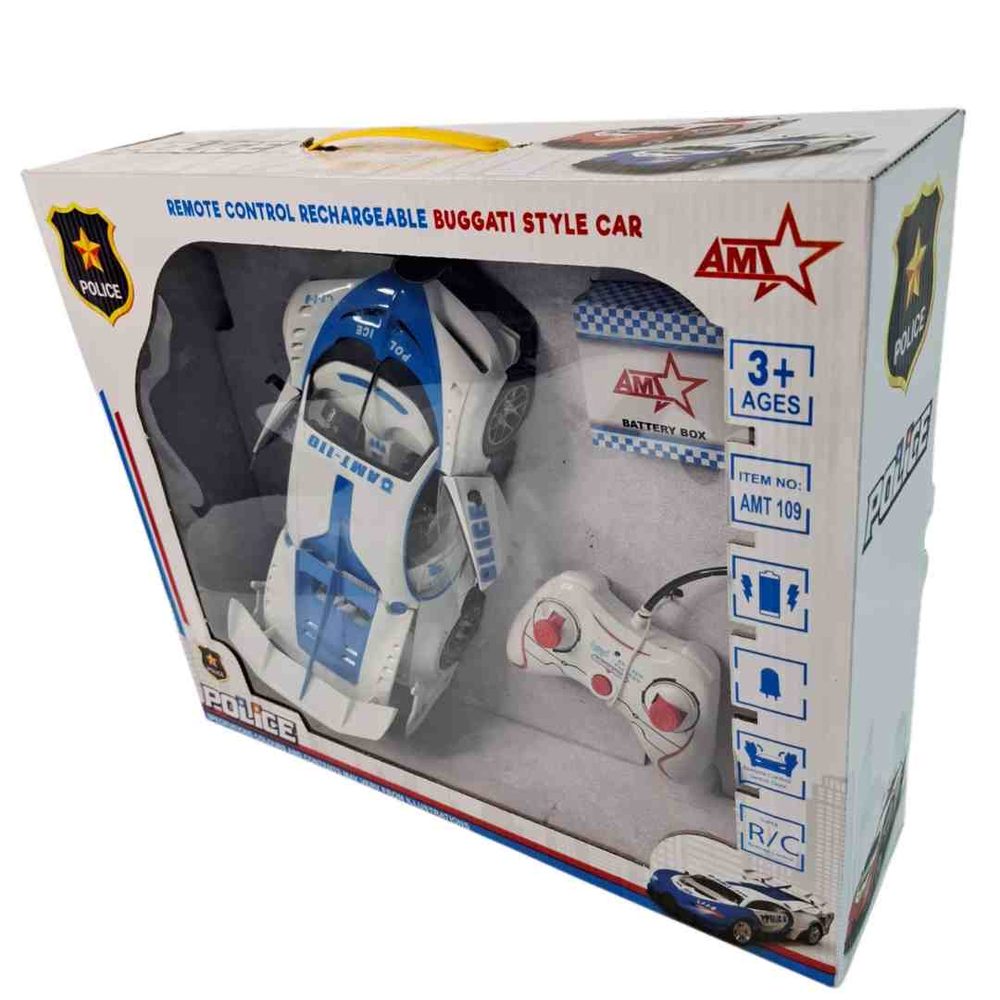 ماشین بازی بوگاتی پلیس کنترلی کد 109 آوا تویز 12 - Image 1