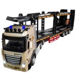 ماشین بازی کنترلی کامیون فلزی حمل خودرو 9 کانال کد 24183 خارجی 12 - Image 2