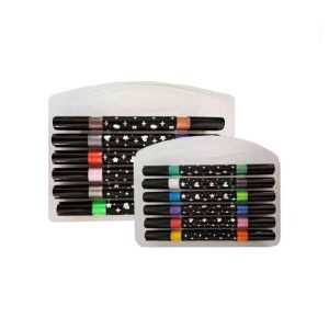 ماژیک 12 رنگ اکلیلی 2 سر 225