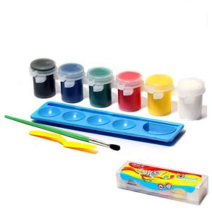 گواش 6 رنگ طلقی پیوسته بزرگ 4009 آریا