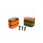 - آنکسیا - ظرف غذا 2 طبقه مستطیل کد 103 -