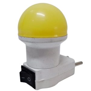 لامپ چراغ خواب دوشاخ دار کلید دار 1002 تک جعبه پاور 00