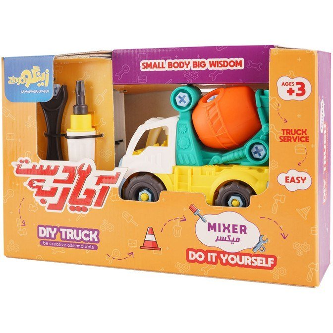ماشین بازی آچار به دست میکسر زینگو 48