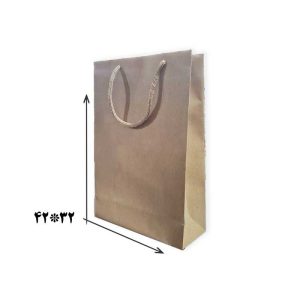 ساک کادویی تبلیغاتی سایز 5 (42*32) کرافت