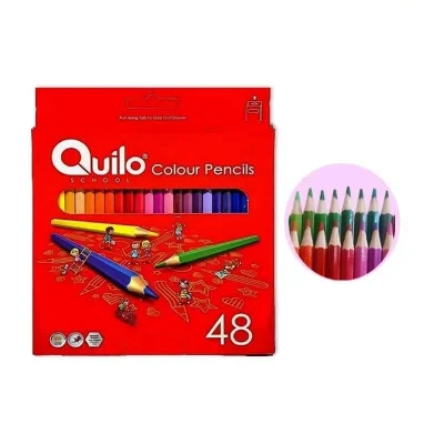 مداد رنگی 48 رنگ کد 634014 جعبه ای کویلو 24